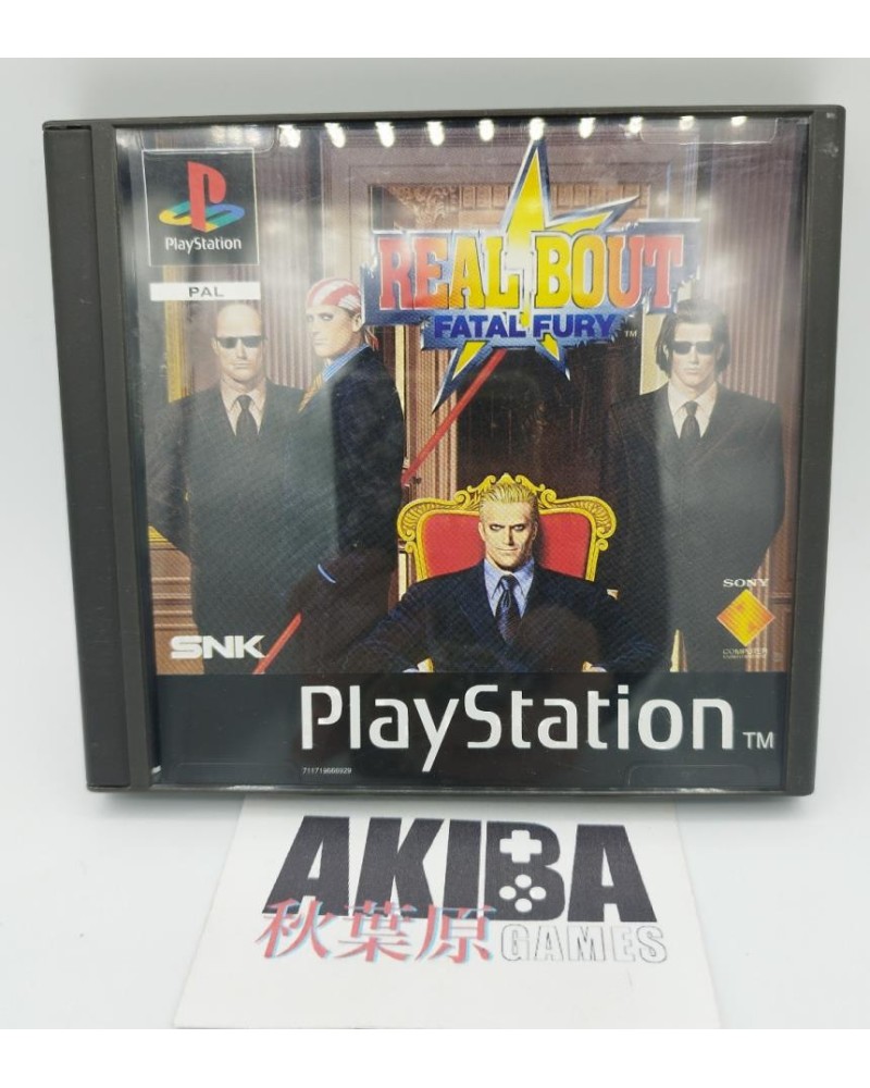 PS1 - Real Bout Fatal Fury PAL UK