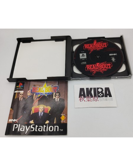 PS1 - Real Bout Fatal Fury PAL UK