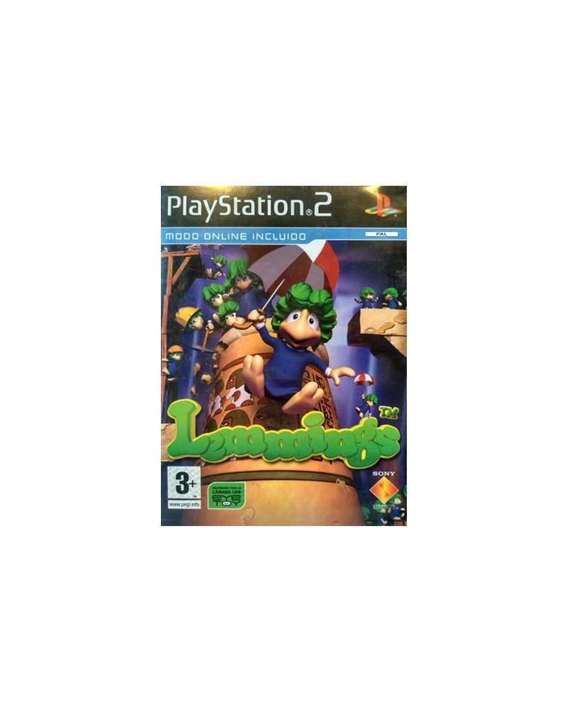 PS2 - Lemmings PAL ES