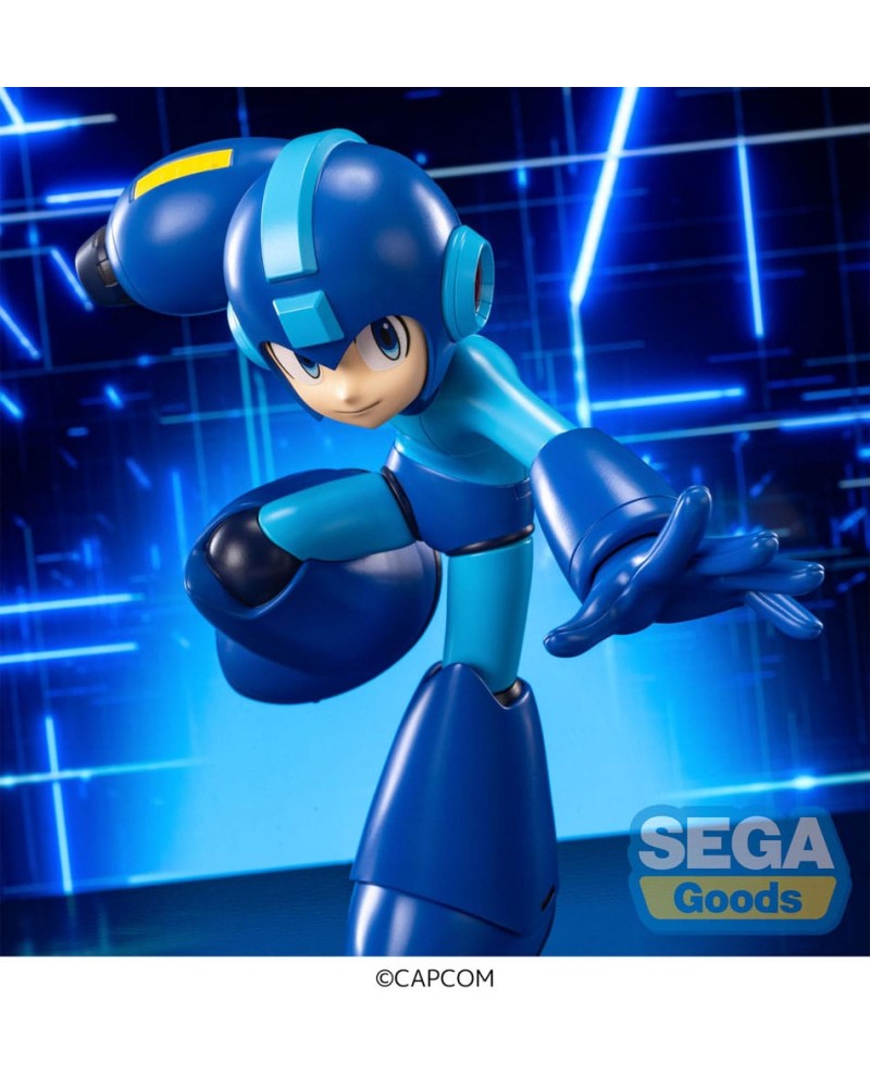 mega man estatua pvc luminasta