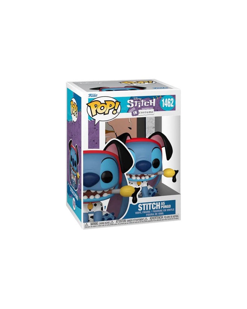 Funko POP! Disney Lilo & Stitch Figura Stitch Costume - 101 Dalmatians Pongo 9 cm