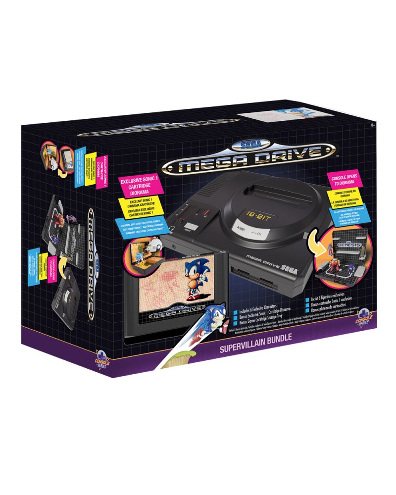 Diorama Mega Drive Sonic