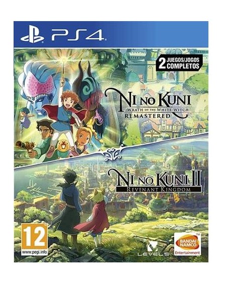 PS4 - Ni No Kuni I   II  2 Discos  PAL ES