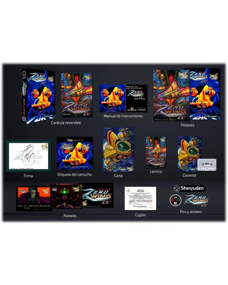 Zero Wing Edición Cosmic Celebration por Shinyuden | Akiba Games