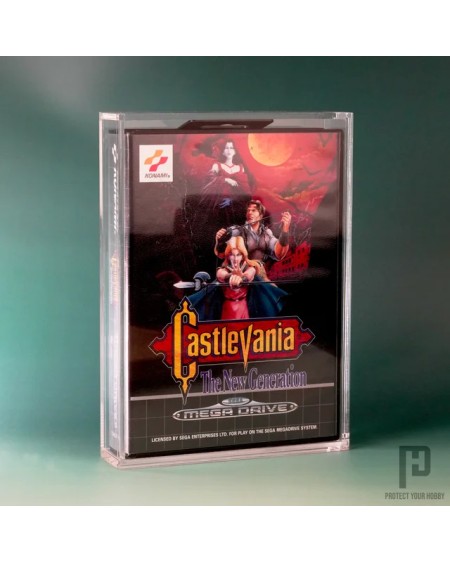 Caja metacrilato mega drive