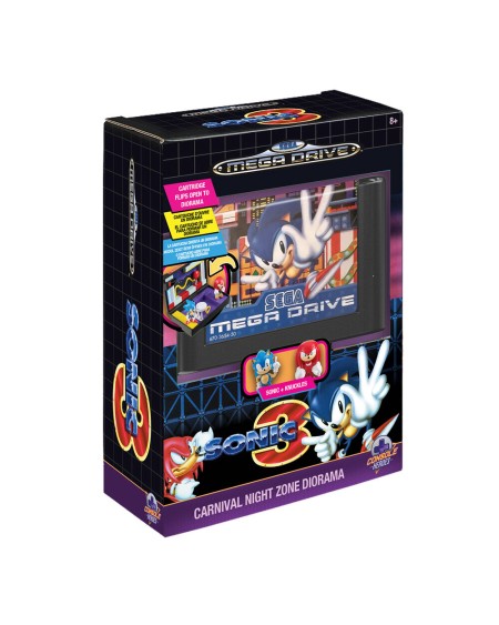 Diorama Mega Drive Sonic The Hedgehog 3 Console Heroes