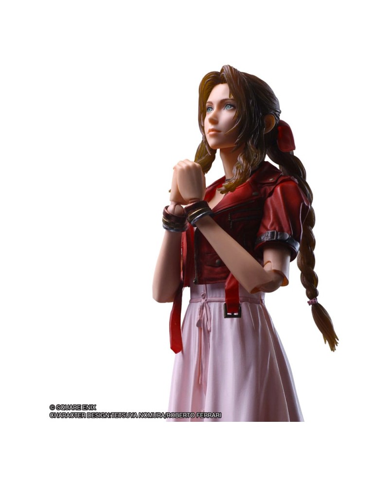Final Fantasy VII Rebirth Play Kai Arts Figura Aerith Gainsborough 24 cm