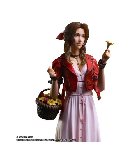 Final Fantasy VII Rebirth Play Kai Arts Figura Aerith Gainsborough 24 cm