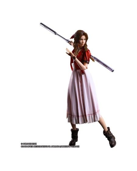 Final Fantasy VII Rebirth Play Kai Arts Figura Aerith Gainsborough 24 cm
