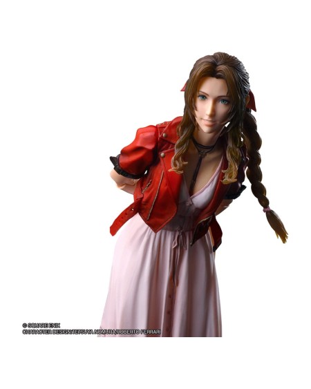 Final Fantasy VII Rebirth Play Kai Arts Figura Aerith Gainsborough 24 cm