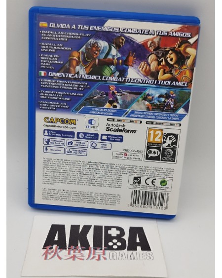 PSV - Street Fighter X Tekken PAL ES