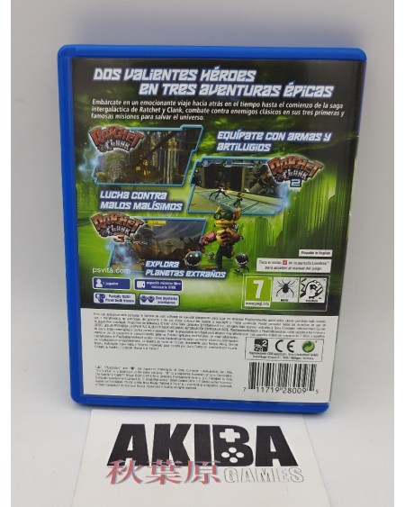 PSV - Ratchet & Clank Trilogy PAL ES