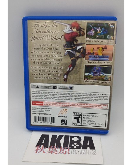 PSV - YS: Memories of Celceta USA