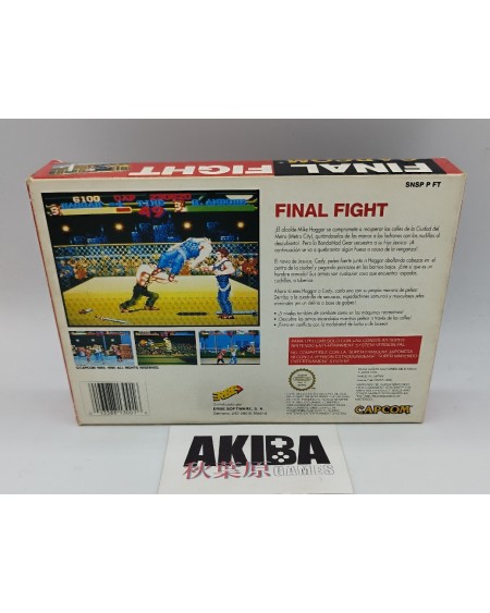 SN - Final Fight PAL ES
