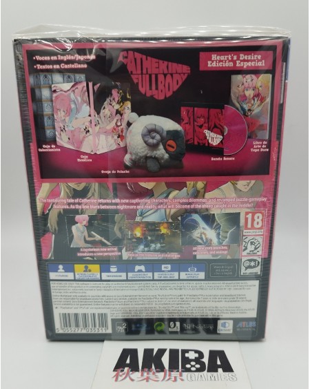 PS4 -Catherine Fullbody Premium Edition PAL ES