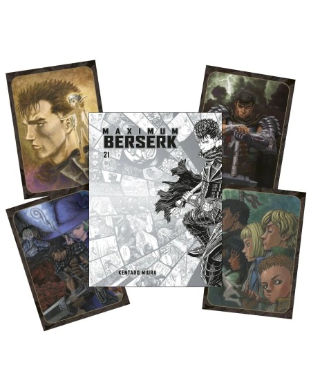 Maximum Berserk 21 (Portada alternativa + 4 postales)
