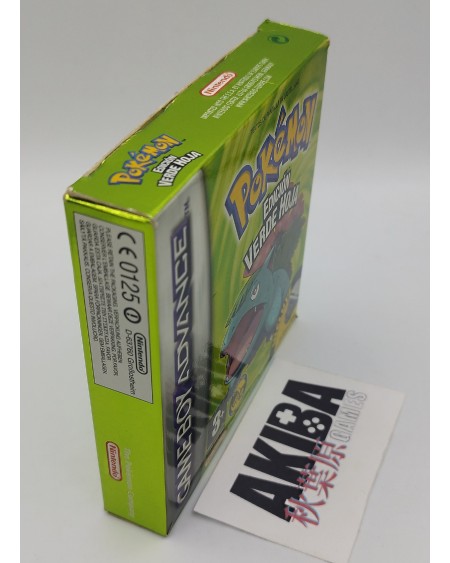 GBA - Pokémon Edición Verde Hoja PAL ES
