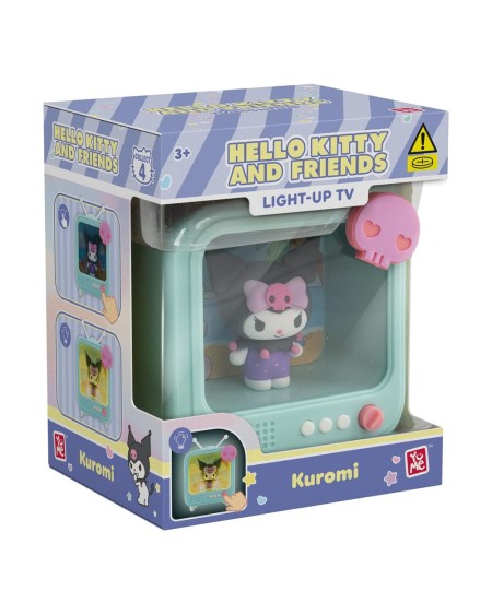 Figura Sanrio TV Light-Up Kuromi