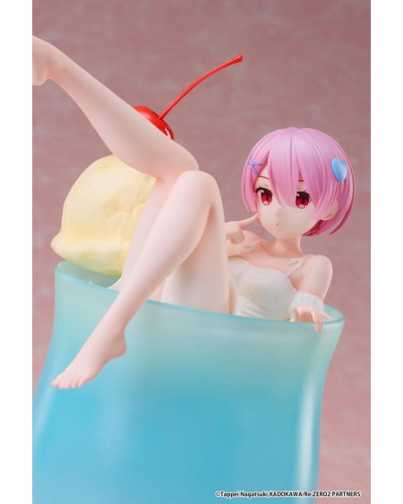 Re:Zero Starting Life in another World Estatua PVC 1/7 Ram Cream Soda Ver. 21 cm