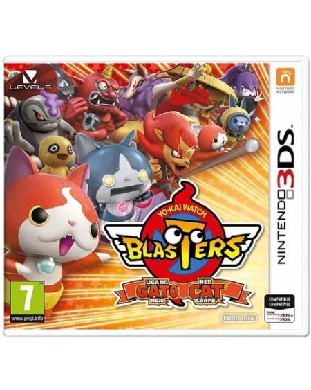 3DS - Yo Kai Blasters Liga del Gato Rojo PAL ES