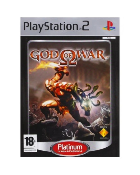 PS2 - God of War PLATINUM PAL ES