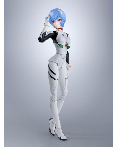 Figura S.H. Figuarts Rei Ayanami Neon Genesis Evangelion 14cm