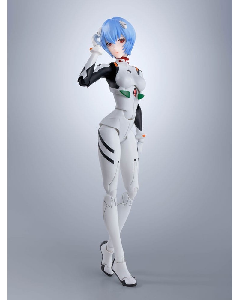 Figura S.H. Figuarts Rei Ayanami Neon Genesis Evangelion 14cm