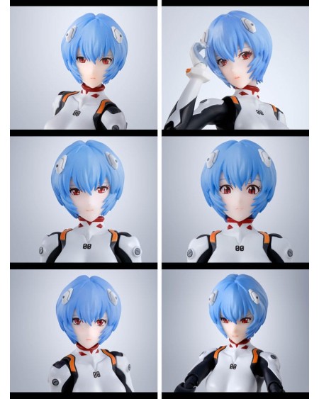 Figura S.H. Figuarts Rei Ayanami Neon Genesis Evangelion 14cm