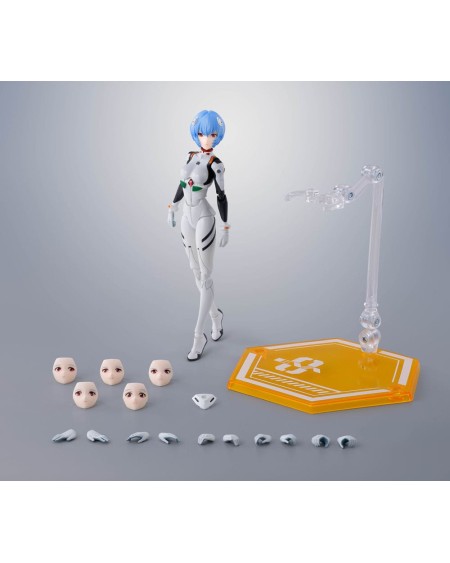 Figura S.H. Figuarts Rei Ayanami Neon Genesis Evangelion 14cm
