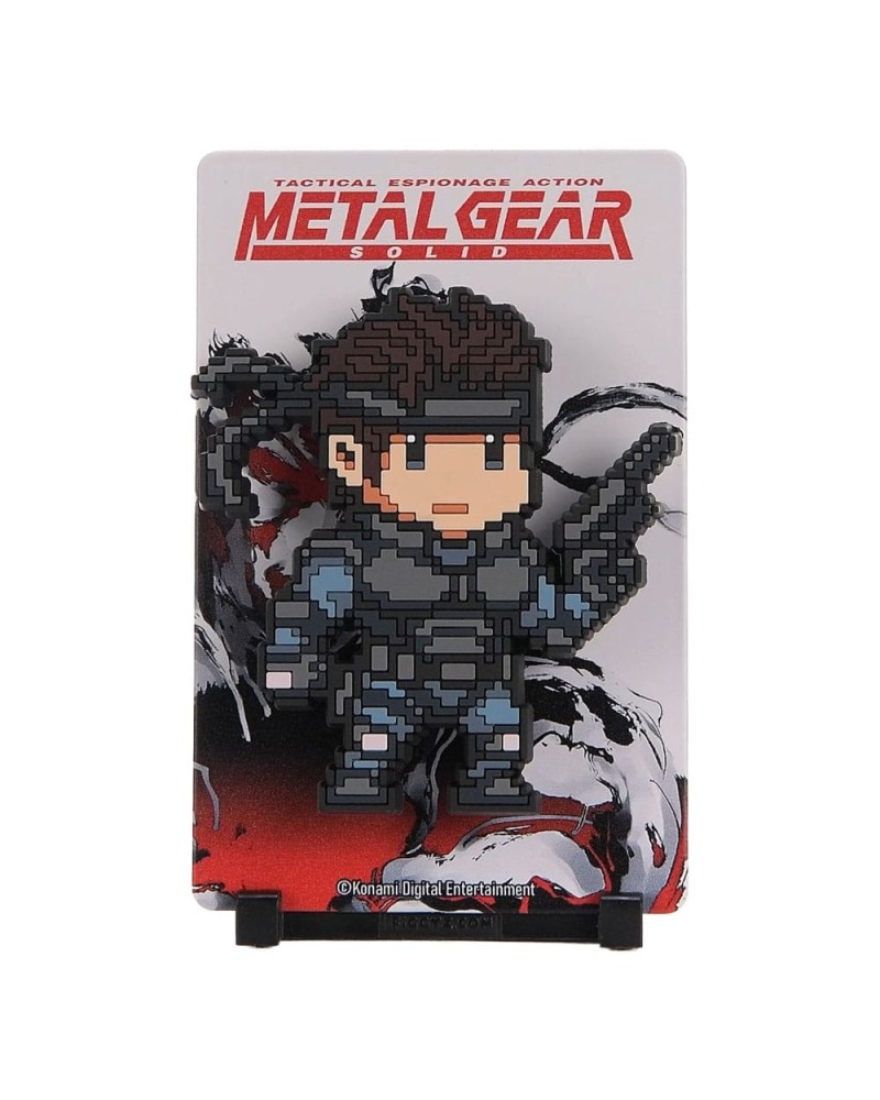 FiGGYZ Metal Gear Figura Magnética Solid Snake