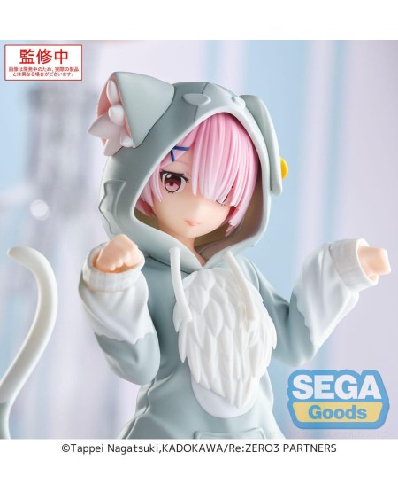 Re:Zero Starting Life in Another World Estatua PVC Yumemirize Ram 11 cm
