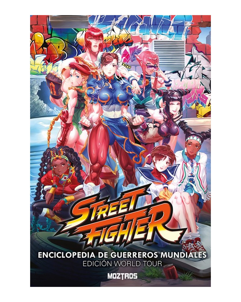 STREET FIGHTER ENCICLOPEDIA DE GUERREROS MUNDIALES
