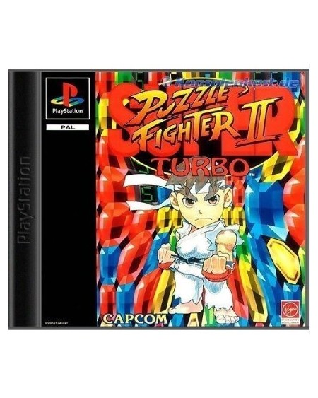 PS1 - Super Puzzle Fighter II Turbo PAL ES