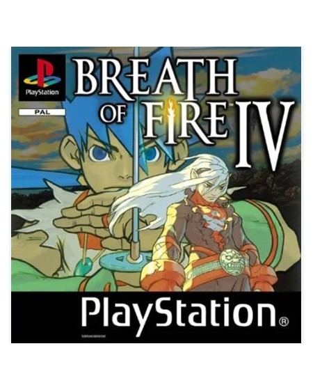 PS1 - Breath of Fire IV PAL ES