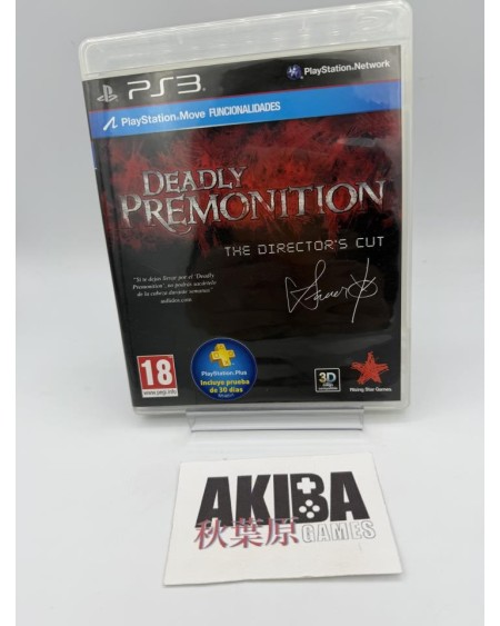 PS3 - Deadly Premonition The Director's Cut PAL ES