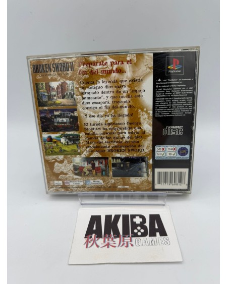 PS1 - Broken Sword II PAL ES