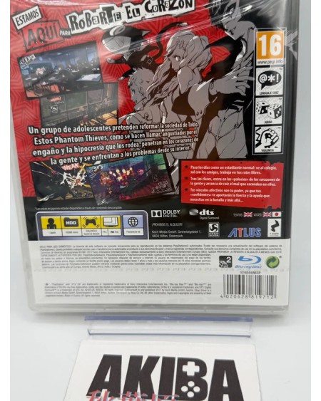 PS3 - Persona 5 PAL ES