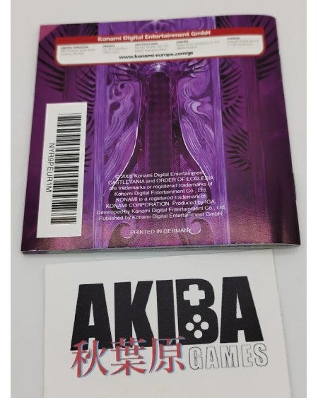 DS - Castlevania Order of Ecclesia PAL ES