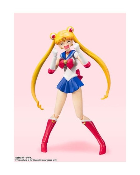 Sailor Moon Figura articulada S. H. Figuarts Animation Color Edition 14 cm