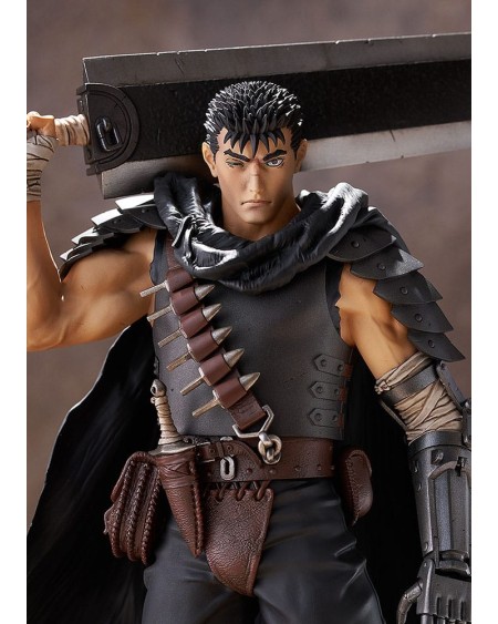 Berserk Estatua PVC Pop Up Parade L Guts (Black Swordsman) 22 cm