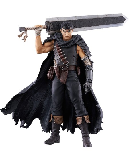 Berserk Estatua PVC Pop Up Parade L Guts (Black Swordsman) 22 cm