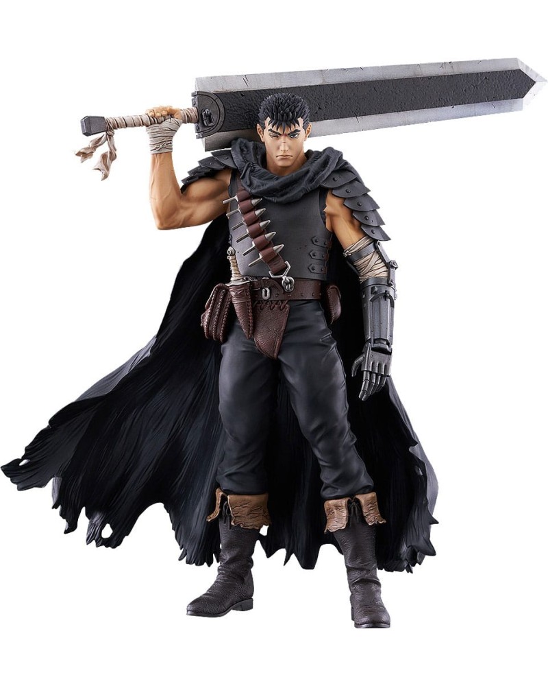 Berserk Estatua PVC Pop Up Parade L Guts (Black Swordsman) 22 cm