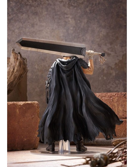 Berserk Estatua PVC Pop Up Parade L Guts (Black Swordsman) 22 cm