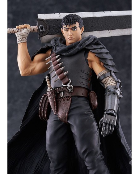 Berserk Estatua PVC Pop Up Parade L Guts (Black Swordsman) 22 cm