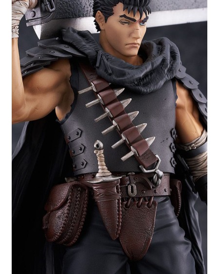 Berserk Estatua PVC Pop Up Parade L Guts (Black Swordsman) 22 cm