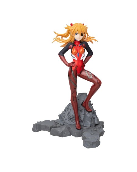 Evangelion: 3.0+1.0 Thrice Upon a Time Estatua Luminasta PVC Asuka Shikinami Langley Vignetteum 30th Anniversary Ver. 23 cm