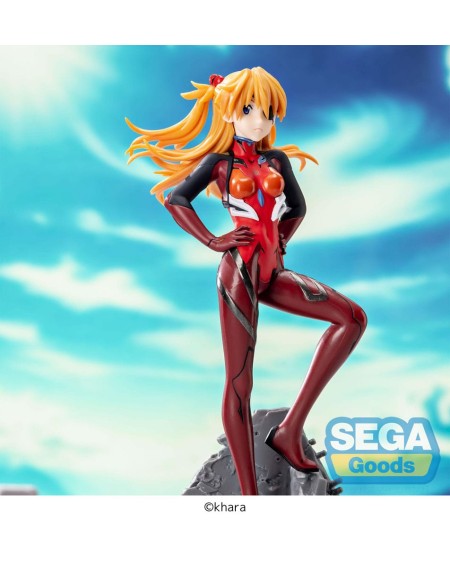 Evangelion: 3.0+1.0 Thrice Upon a Time Estatua Luminasta PVC Asuka Shikinami Langley Vignetteum 30th Anniversary Ver. 23 cm