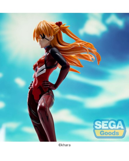 Evangelion: 3.0+1.0 Thrice Upon a Time Estatua Luminasta PVC Asuka Shikinami Langley Vignetteum 30th Anniversary Ver. 23 cm