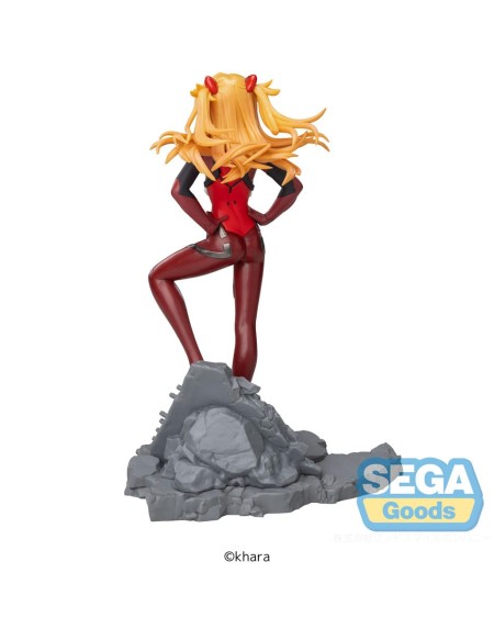 Evangelion: 3.0+1.0 Thrice Upon a Time Estatua Luminasta PVC Asuka Shikinami Langley Vignetteum 30th Anniversary Ver. 23 cm