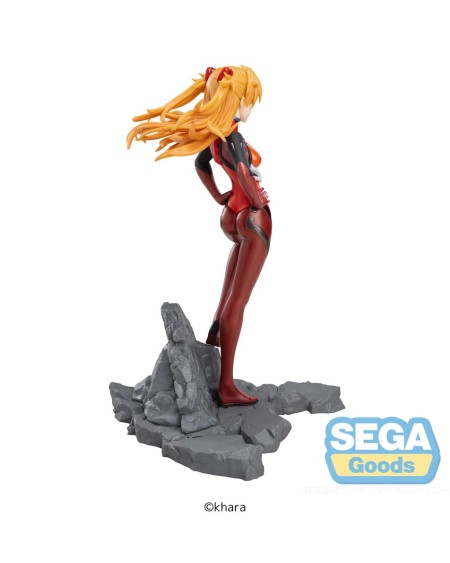 Evangelion: 3.0+1.0 Thrice Upon a Time Estatua Luminasta PVC Asuka Shikinami Langley Vignetteum 30th Anniversary Ver. 23 cm